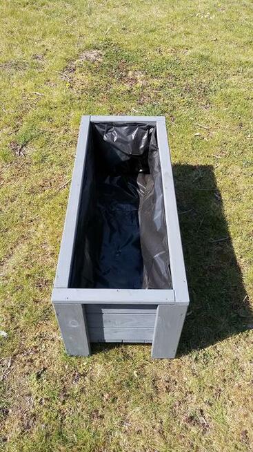 Donica, Doniczka, Skrzynia drewniana duża 105x40x40