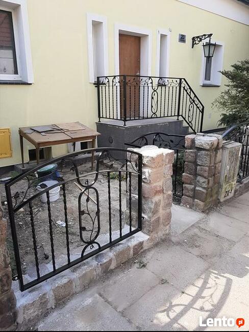 Kowalstwo artystyczne Szczecin balustrady ogrodzenia kraty