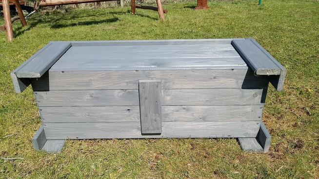 Donica, Doniczka, Skrzynia drewniana duża 105x40x40