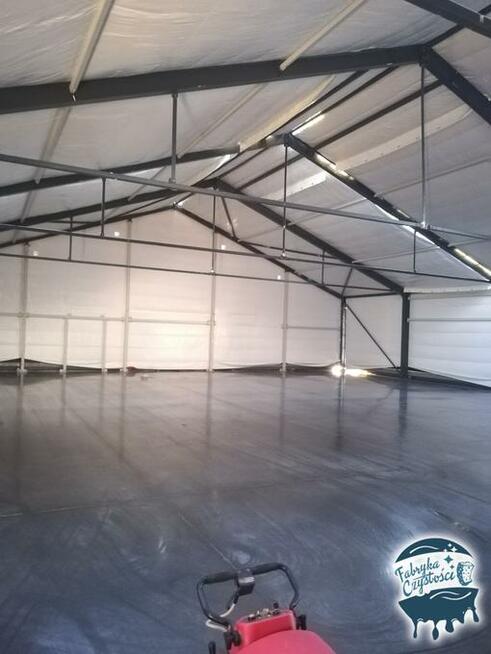 Doczyszczanie posadzek, polimery, maszynowe czyszczenie Łódź