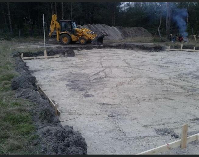 Ziemia Ogrodowa Usługi Koparka Transport