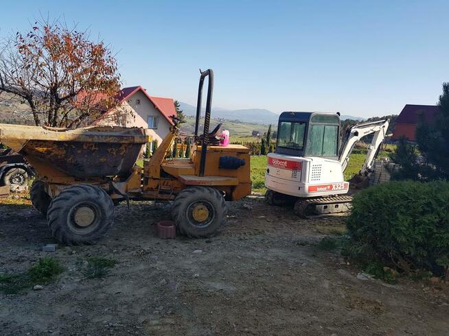 Usługi wynajem wozidlo budowlane obrotowe 5 ton