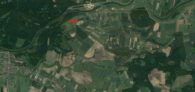 Działka rolna 1,18 ha - Rzeczyca (gm. Środa Śląska)