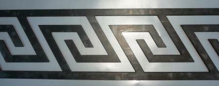 wzór grecki balustrada brama Lesmar elementy kute