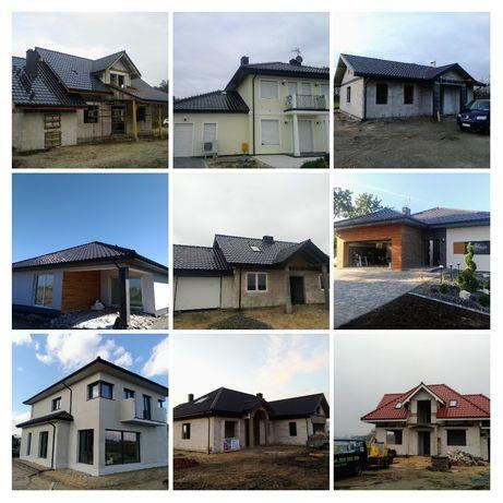 Budowa domów z dachem -SSO- usługi budowlane Inowrocław