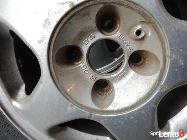 Felgi aluminiowe 4x100 6J x 15 ET49