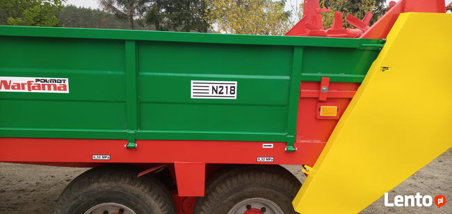 Rozrzutnik tandem 6 ton warfama
