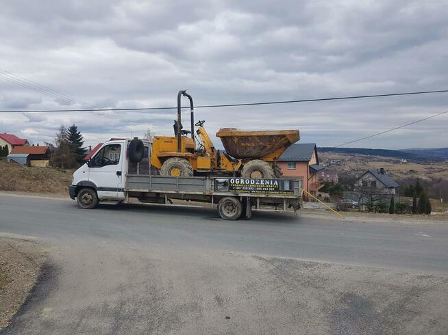 Usługi wynajem wozidlo budowlane obrotowe 5 ton