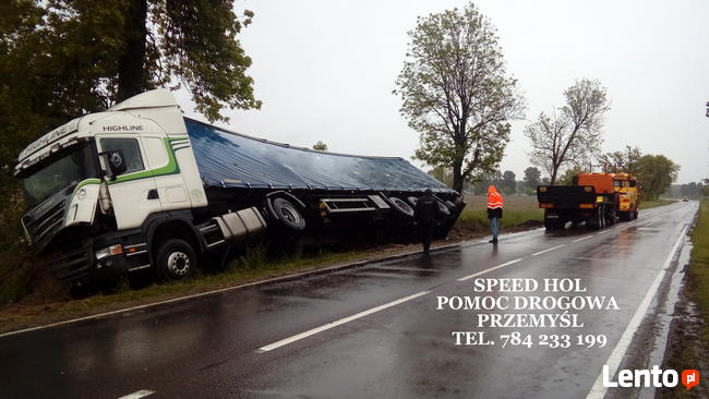Pomoc Drogowa , Holowanie TIR Laweta Ciężarowe Jarosław