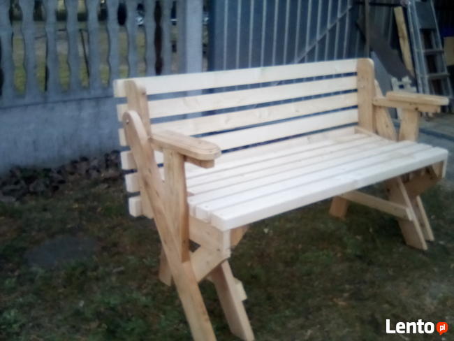 Ławka stół 2w1
