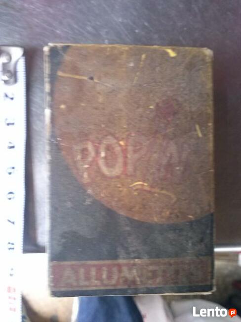 Stare pudełko z zapałkami, 10 zł.