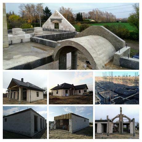 Budowa domów z dachem -SSO- usługi budowlane Inowrocław