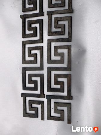 wzór grecki balustrada brama Lesmar elementy kute