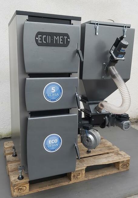 Kocioł do 180m2 15kW pellet ekogroszek Certyfikat 2 w 1 RATY
