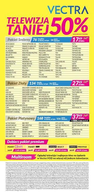Vectra Internet, Telewizja, Telefon, Niskie ceny! Zapraszam!