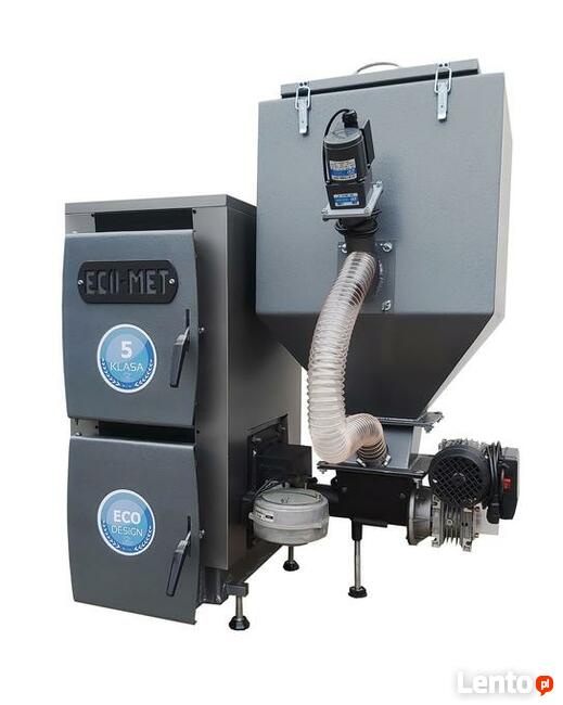 Kocioł 10KW do 100m2 pellet ekogroszek ecodesign 2 w 1 RATY