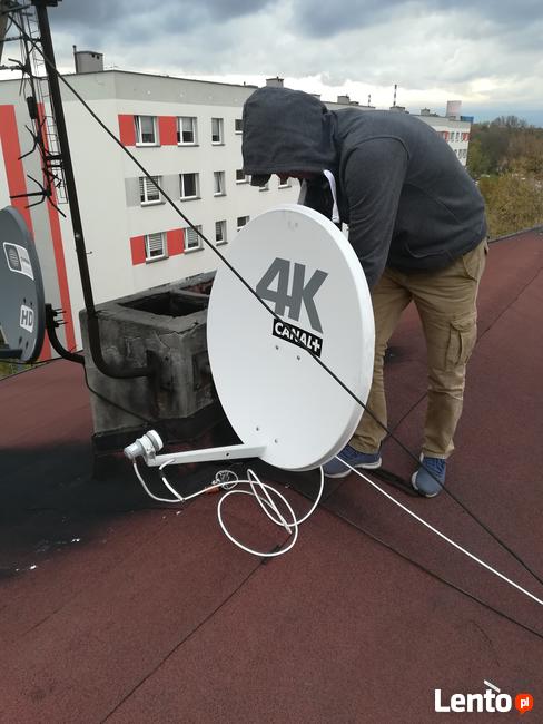 Ustawianie, Montaż Anten Satelitarnych/DVB-T