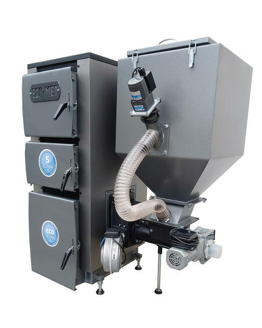 Kocioł do 180m2 15kW pellet ekogroszek Certyfikat 2 w 1 RATY