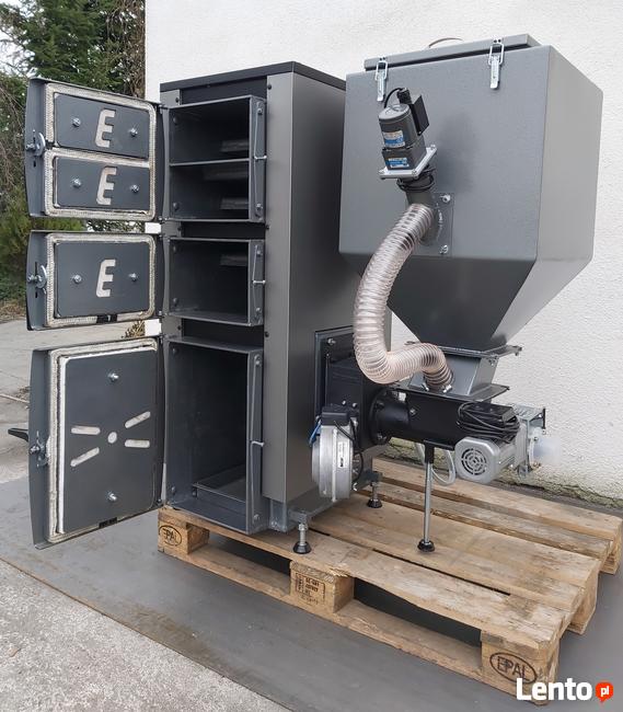 Kocioł do 180m2 15kW pellet ekogroszek Certyfikat 2 w 1 RATY