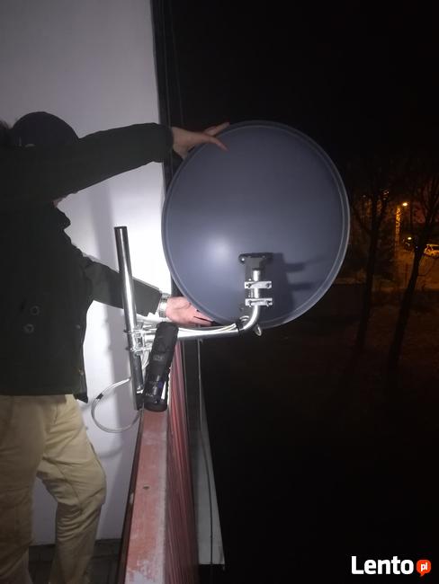 Ustawianie, Montaż Anten Satelitarnych/DVB-T