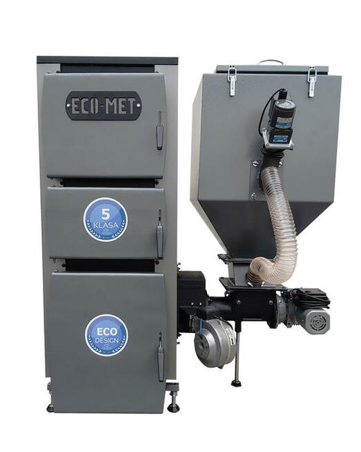 Kocioł do 180m2 15kW pellet ekogroszek Certyfikat 2 w 1 RATY