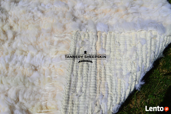 Skóra Owcza - Skóry Owcze Komplet Narzut Tkanych