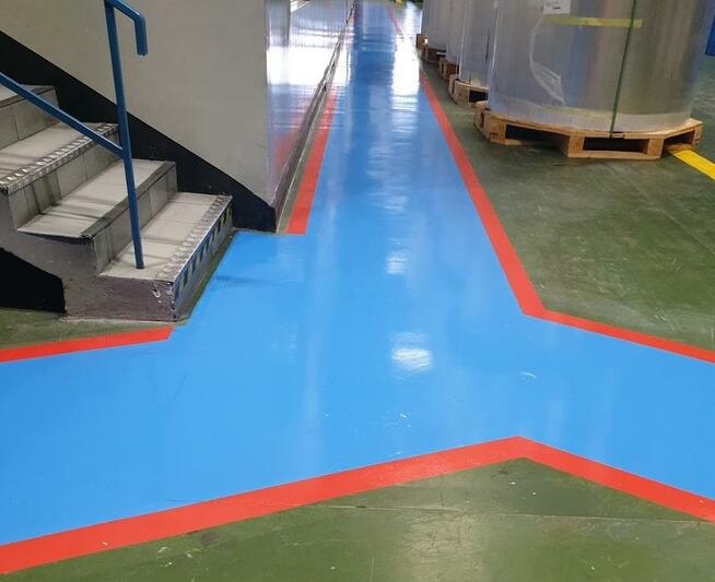 Linie.pl oznakowanie poziome malowanie linii znaki BHP