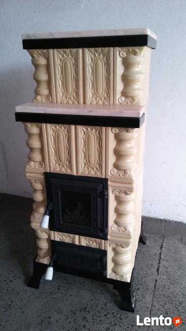 Piec kaflowy, przenośny 4K+M+S krem