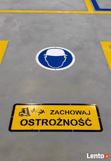 Linie.pl oznakowanie poziome malowanie linii znaki BHP