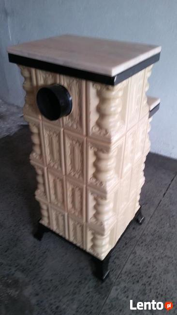 Piec kaflowy, przenośny 4K+M+S krem