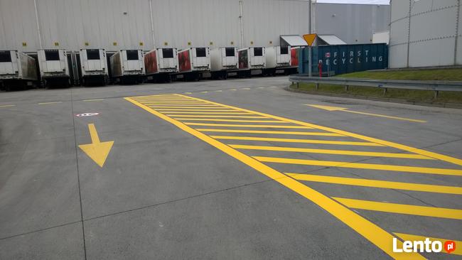 Linie.pl oznakowanie poziome malowanie linii znaki BHP