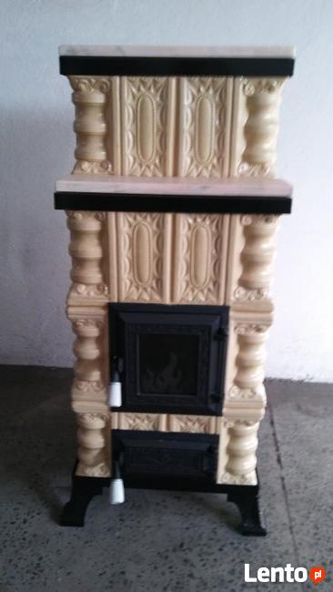Piec kaflowy, przenośny 4K+M+S krem