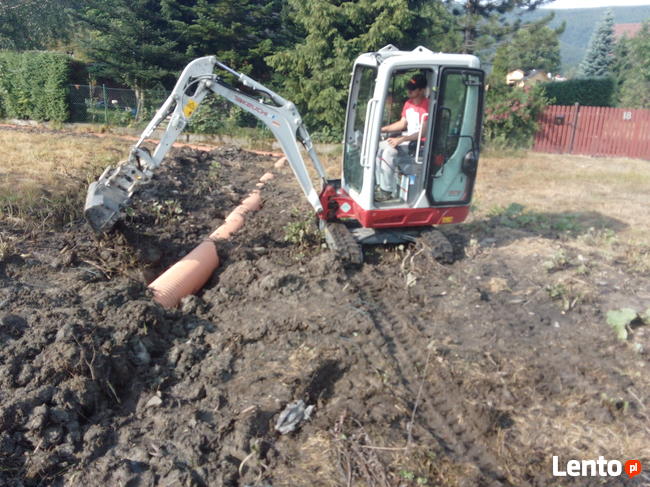 dreny ,studnie chłonne, odwodnienia