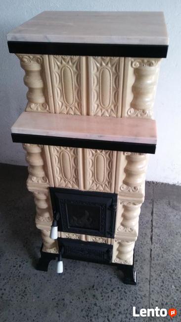 Piec kaflowy, przenośny 4K+M+S krem