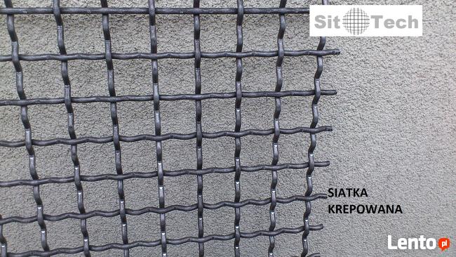 Siatka metalowa krepowana nierdzewna 1000x40x4