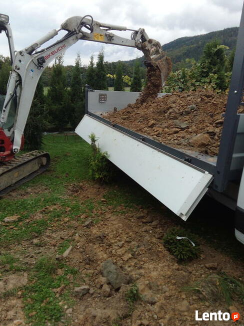 mini koparka minikoparka usługi koparką