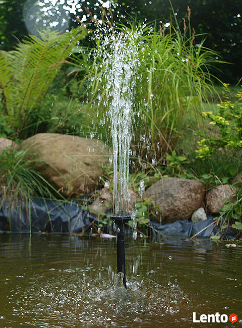Fontanna Solarna.Pompa SOLAR.Oczko wodne.Napowietrzy