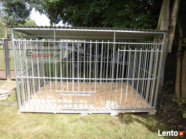 Kojec dla psa 3x2+PODŁOGA+uchwyty na miski, WZMOCNIONY