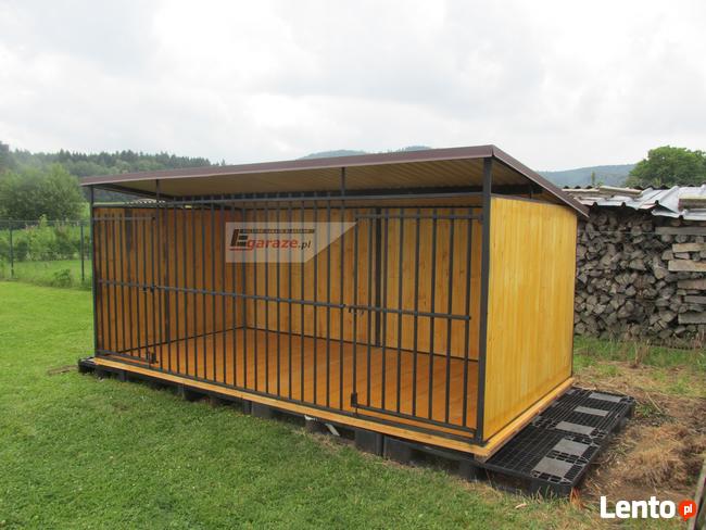 Kojec dla psa 3x2+PODŁOGA+uchwyty na miski, WZMOCNIONY