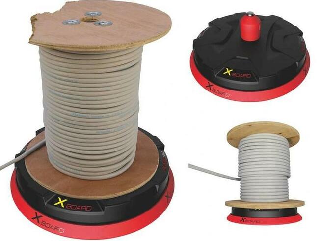 Rozwijak stojaki do odwijania kabli z bębnów RUNPOTEC XB300