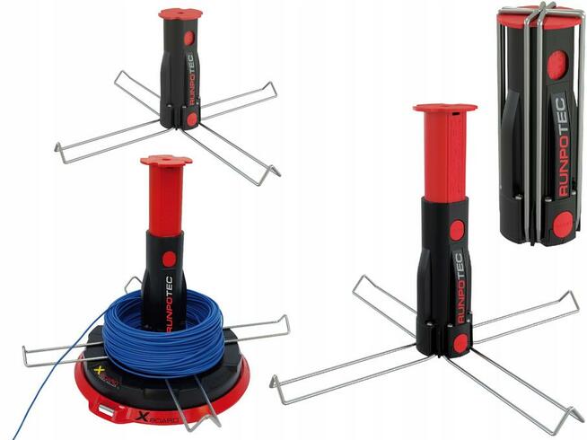 Rozwijak stojaki do odwijania kabli z bębnów RUNPOTEC XB300