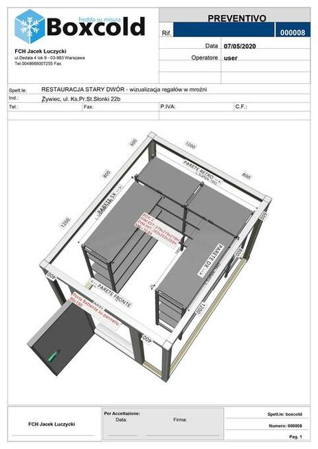 komory chłodnicze i mroźnicze na wymiar