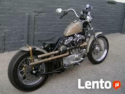 Siedzenie na sprężynach solo Chopper Bobber Custom krokodyl