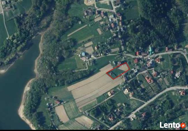 Działka budowlana nad Jez. Dobczyckim, Brzączowice