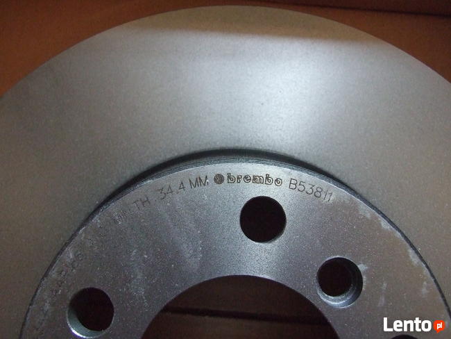 Tarcza hamulcowa przód, do BMW 7, Brembo 09.B538.11