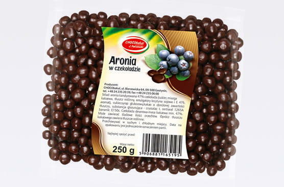 Cukierki Aronia w Czekoladzie 230g Chocobakal
