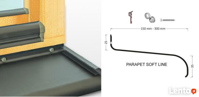 Parapety aluminiowe SOFT LINE i CLASSIC
