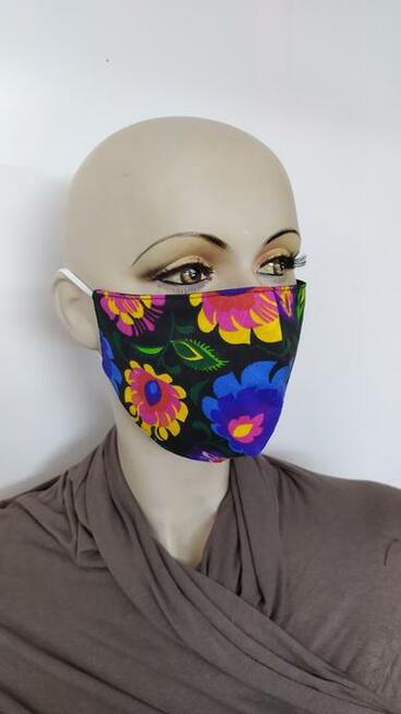 Maska Maseczka bawełniana Moro Kwiaty dużo wzorów