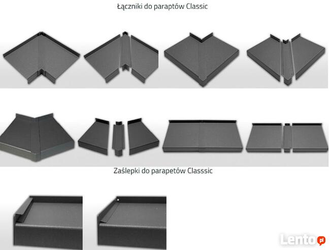 Parapety aluminiowe SOFT LINE i CLASSIC