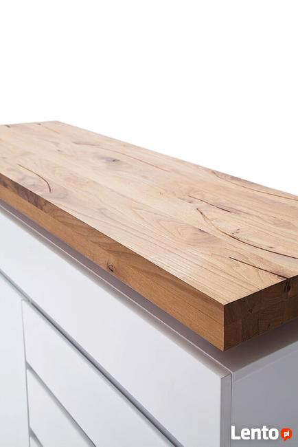 Romina komoda szafka biały lakier matowy 48993MW